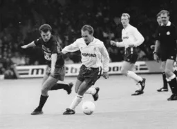 David Preece takes the ball away from Andy Sinton