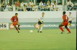 Kingsley Black passing through the middle