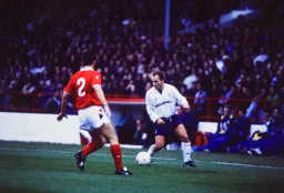 David Preece cutting in from the wing