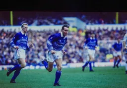 Kingsley Black moving down the wing