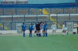 Referee sending off Chelsea’s Graeme le Saux