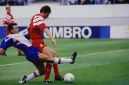 Phil Gray unlikely to win the ball fairly