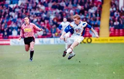 Mark Pembridge lets one fly from distance