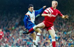 Kurt Nogan jumping with Mark Wright