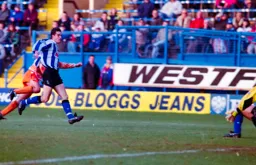 David Preece scoring Town’s first