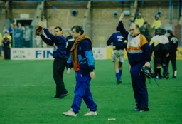 David Pleat looks disappointed