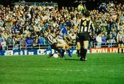 Brian Stein tackled from behind