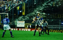 John Dreyer with a clearing header