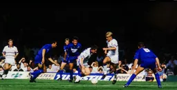 Jamie Campbell helping out Steve Claridge