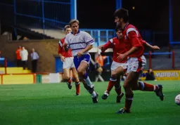 Julian James looking to receive a pass