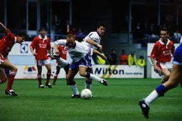 David Preece turning the City defence inside out