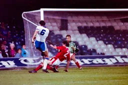 John Dreyer shoots from a tight angle