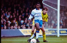 Ian Benjamin tightly marked