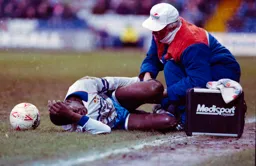 Ian Benjamin suffering
