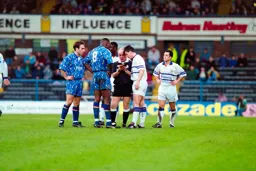 Referee taking charge