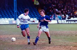 Paul Telfer gets a call at the wrong time