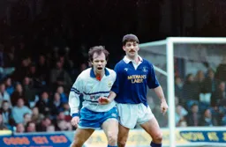 Trevor Peake barking out orders