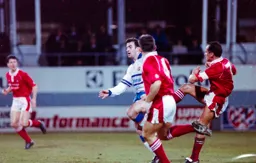 Phil Gray getting a kick up the backside