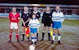 Trevor Peake pre match lineup