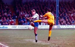 Julian James in a ballet pose