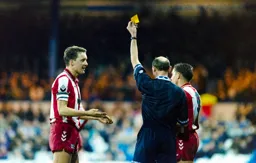 Referee laying down the law