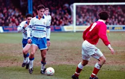 Scott Oakes taking on his man