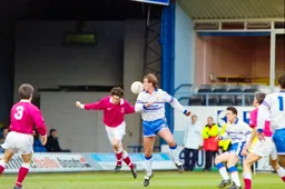 Kerry Dixon up in the box