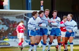 Kerry Dixon all smiles