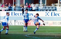 Scott Oakes from the edge of the box