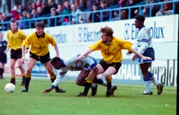 Marvin Johnson hauled to the ground