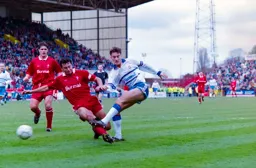 Scott Oakes gets a shot in