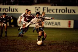 Phil Gray puts the Town ahead from the spot