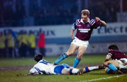 Phil Gray in the line of fire