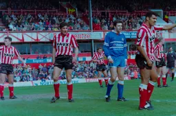 John Dreyer being watched by big Mick