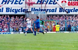 Julian James clearing upfield