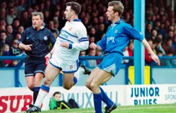 Phil Gray closely marked