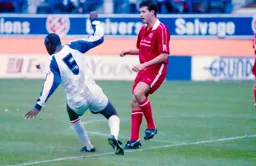 Martin Williams makes a challenge