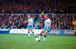 Alan Harper looks to start an attacking move