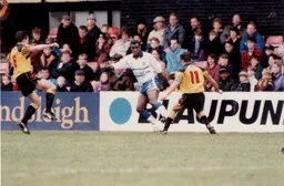 Takes two to try and slow Mitchell Thomas down