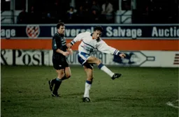 Scott Oakes fires in one of the greatest individual goals ever seen at Kenilworth Road