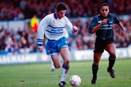 Ceri Hughes away past his marker