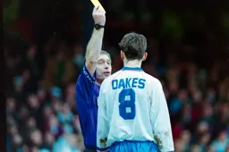 Scott Oakes gets a yellow