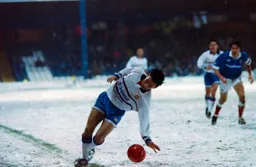 Scott Oakes cannot keep his footing