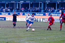 Ceri Hughes rounds the defence