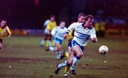 Kerry Dixon on his way towards goal