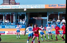 Mitchell Thomas waiting for the ball to arrive