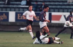 Paul Telfer tries to get the Luton attack moving