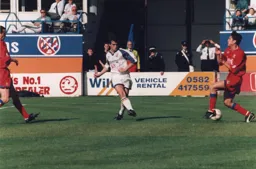 Ceri Hughes hits home the Town's second goal