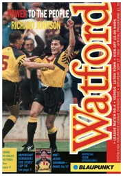 Programme: Watford vs Luton Town FC (17 Sep 1994)