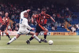 Paul McLaren skips past a challenge